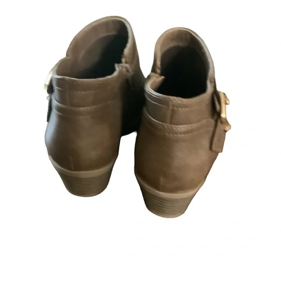 Athlefit brown ankle boots. Size 8 - Picture 3 of 8